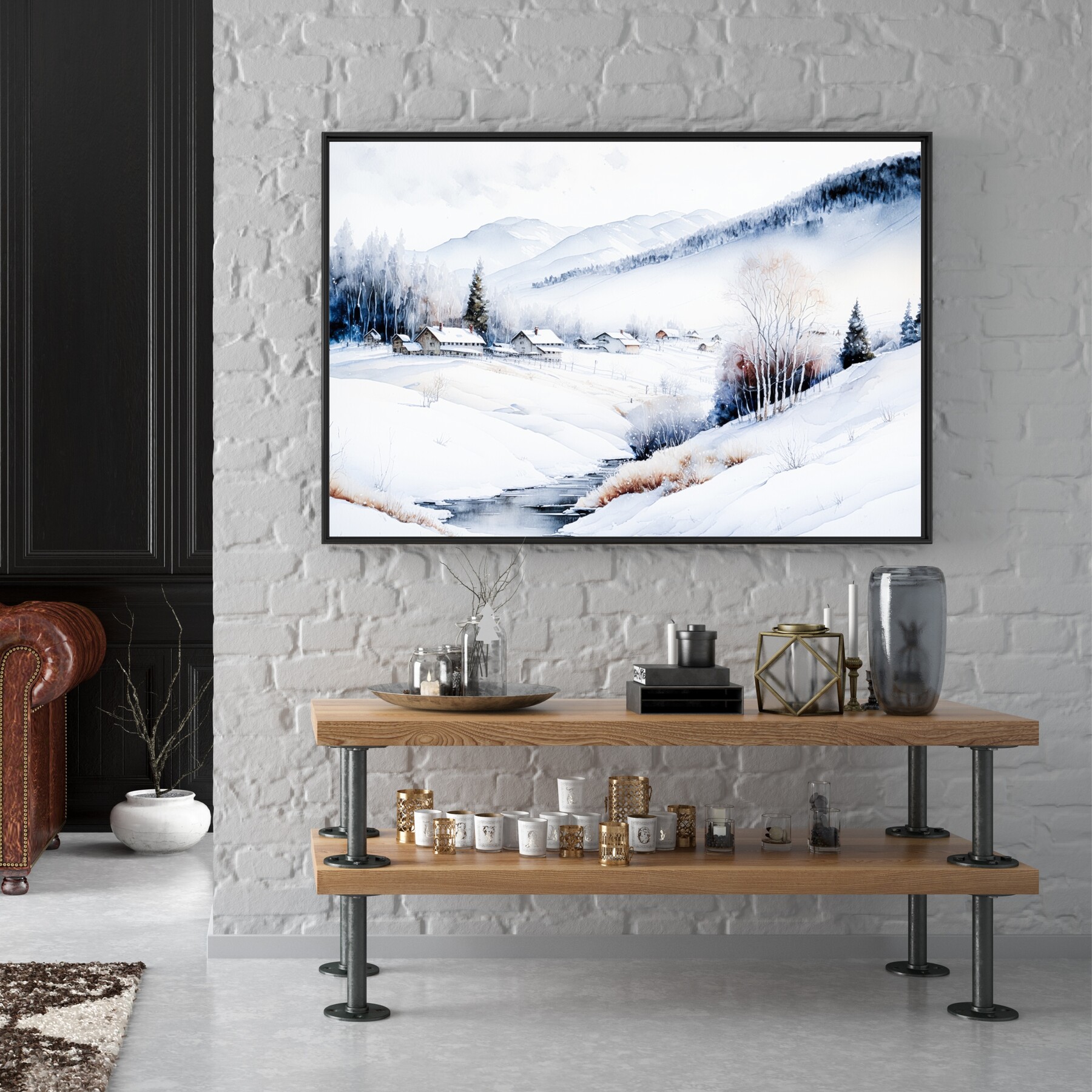 Artstation - Bright Winter Wall Art 