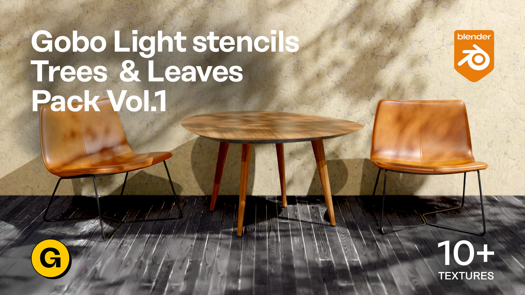 ArtStation Gobos, Light Stencils Trees & Leaves Pack Vol.1 Resources