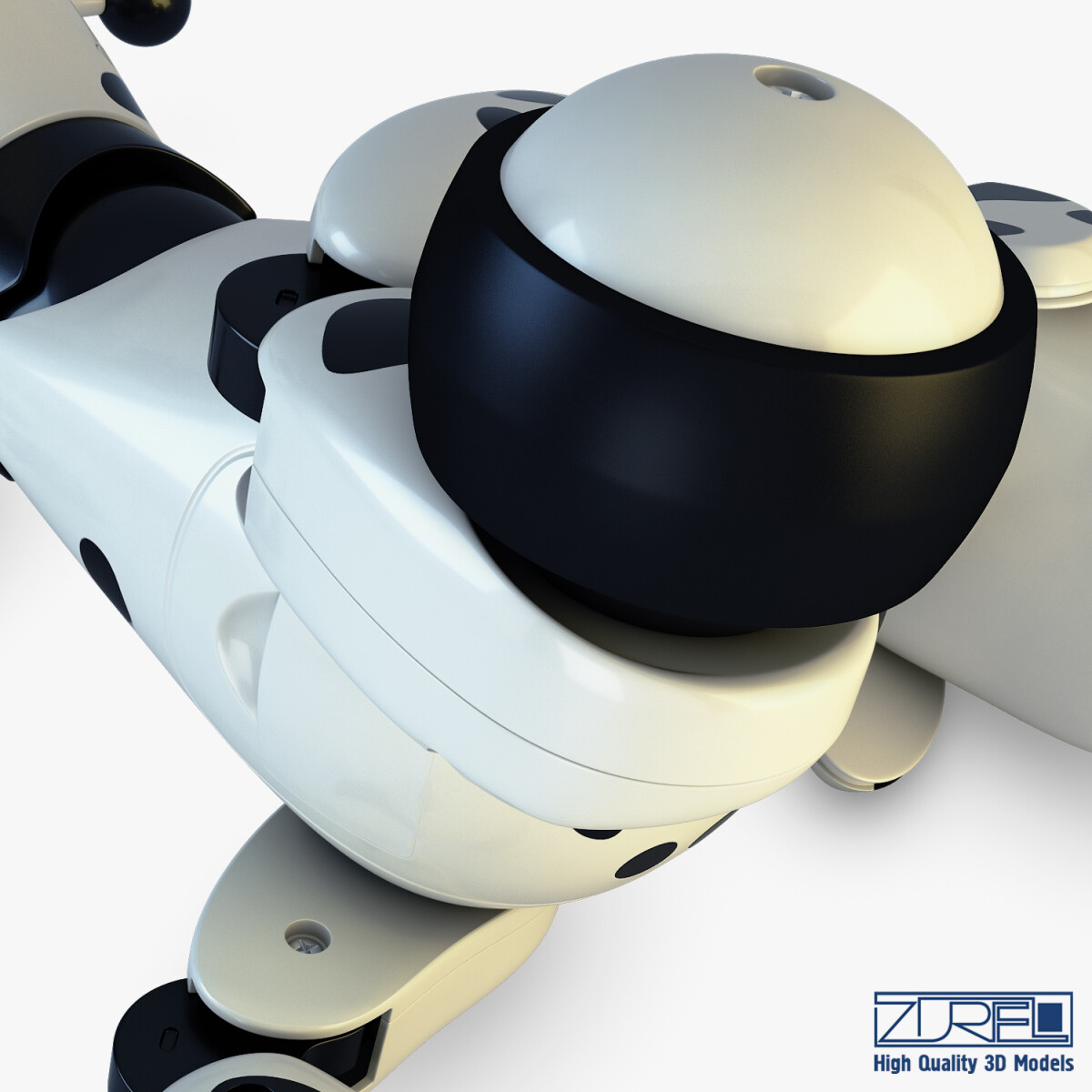 ArtStation - Zoomer Robot Dog Dalmatian | Resources