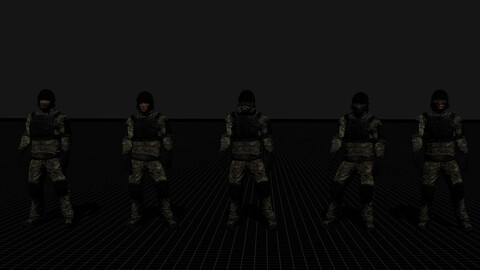 Woodland 3D Soldier Pack