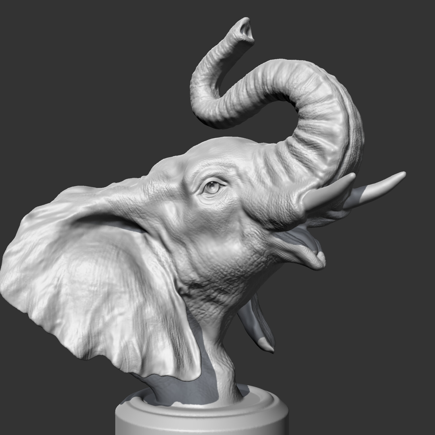 3D-Printed White Elephant