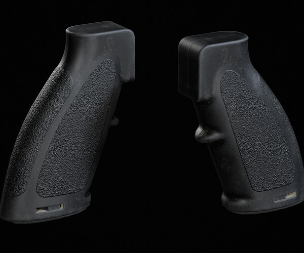 ArtStation HK Pistol Grip Game Assets