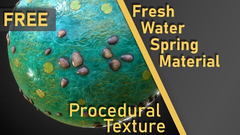 Fresh Water Spring Material