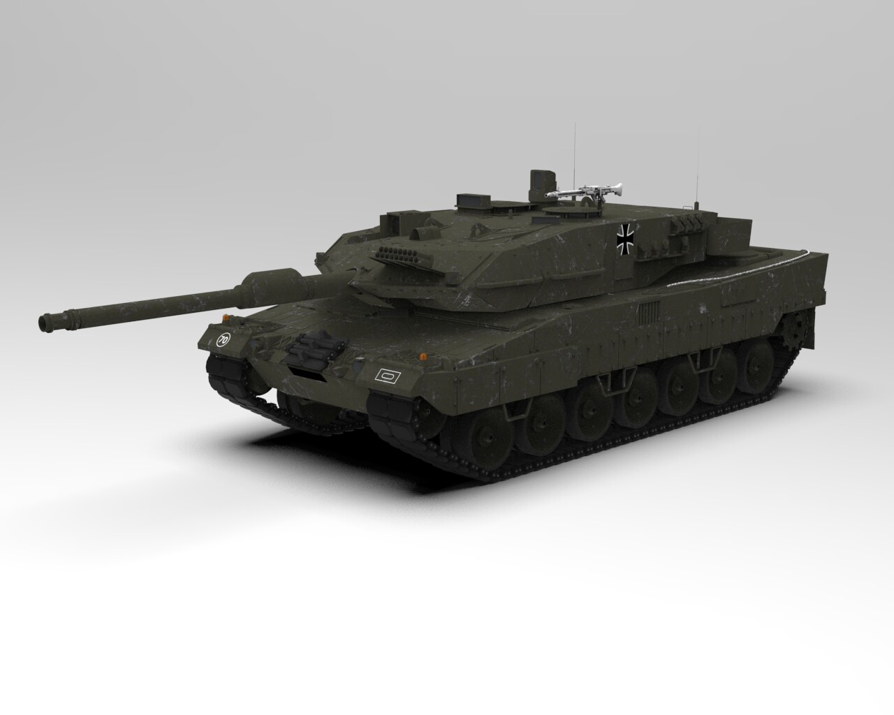 ArtStation - Leopard 2A6 Tank | Game Assets