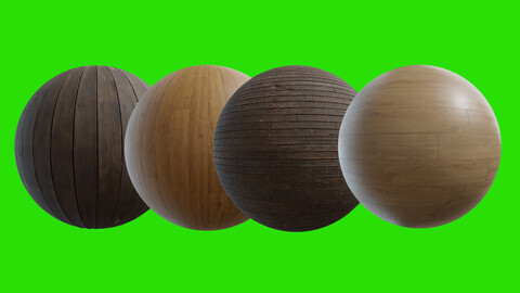 Pack Floor Wood Materiels 4k
