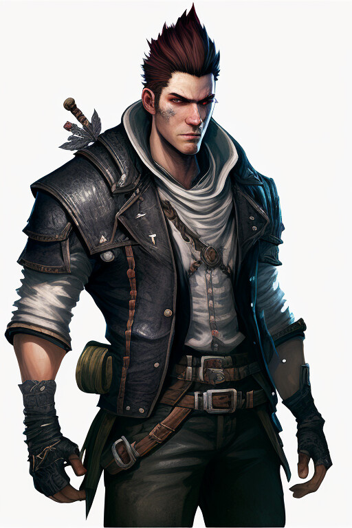 ArtStation - Novel Game Character 1950 png Midjourney art pack | Game ...