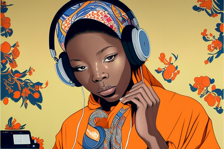 ArtStation - music hip hop illustration 1080 png Midjourney art pack ...