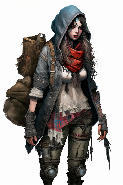 ArtStation - Novel Game Character 1950 png Midjourney art pack | Game ...
