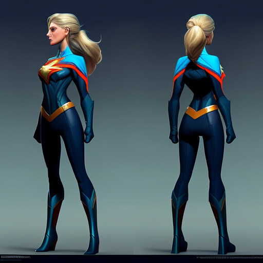 ArtStation - Stylized Game Character Concept 620 png Midjourney art ...