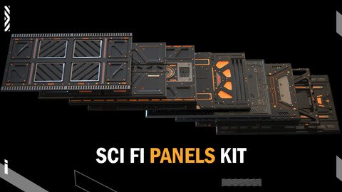 sci fi panels kit .vol1