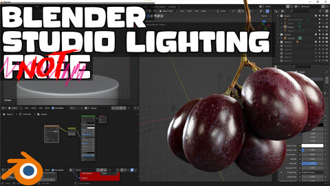 Studio Lighting in Blender