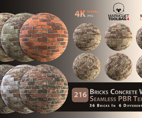 ArtStation - Brick material | Resources