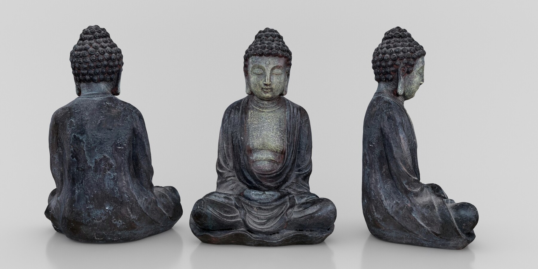 ArtStation Buddha Statue Clay Resources