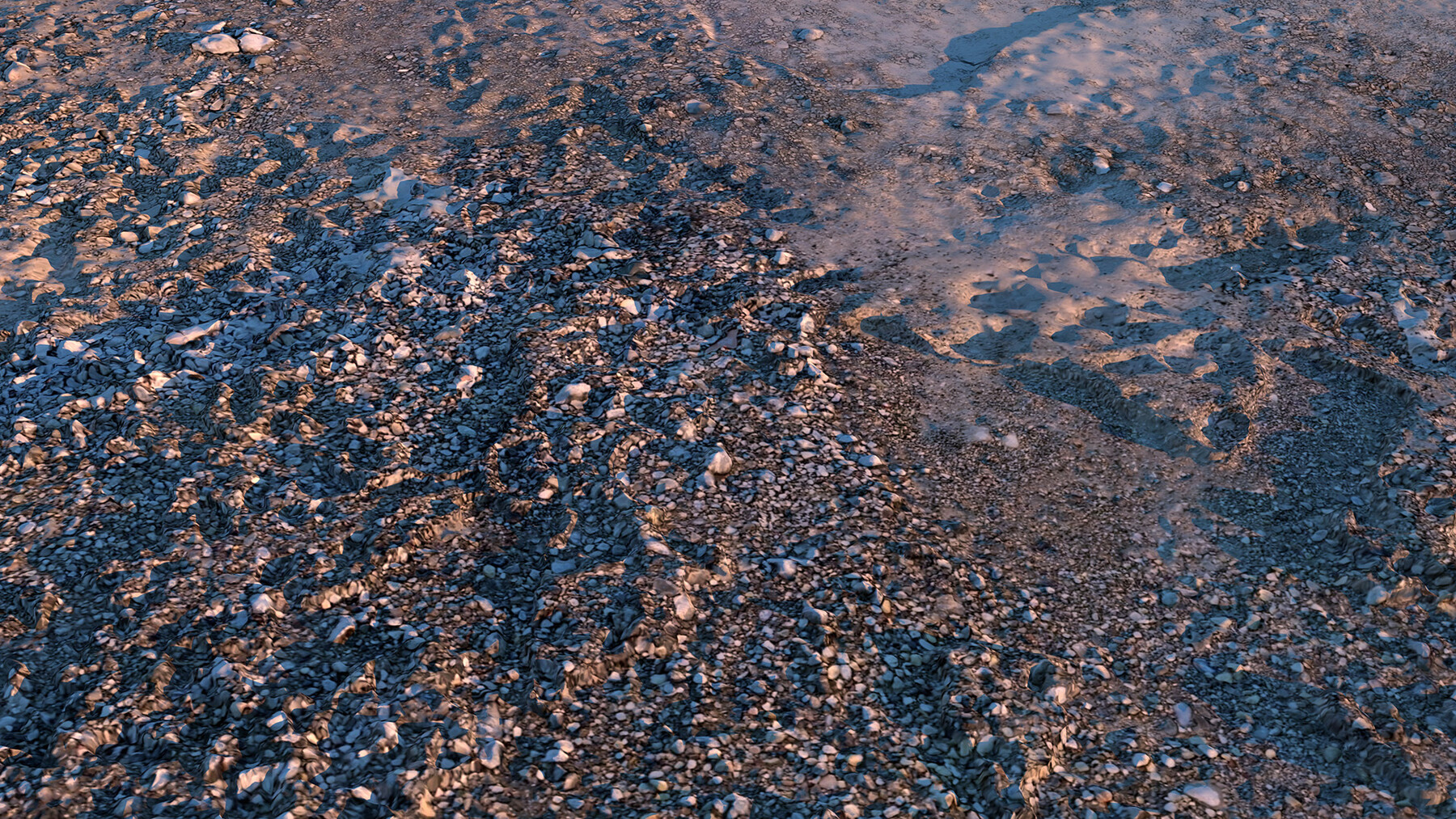 ArtStation - Gravel Ground Water 01 | Resources