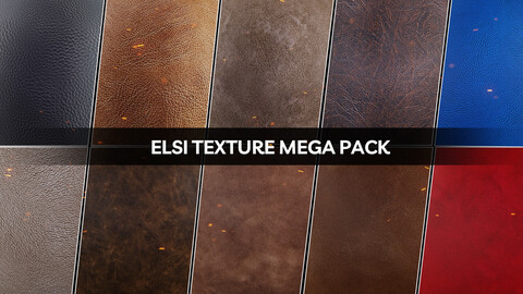 100 Realistic Leather Alphas 4k - Seamless