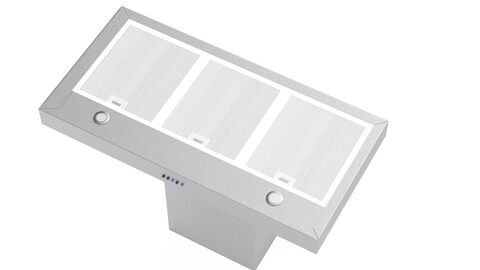 CANOPY RANGE HOOD IVC48 ILVE 3D Model