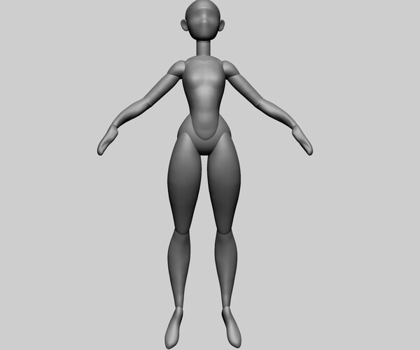 ArtStation - Base Cartoon Model | Resources
