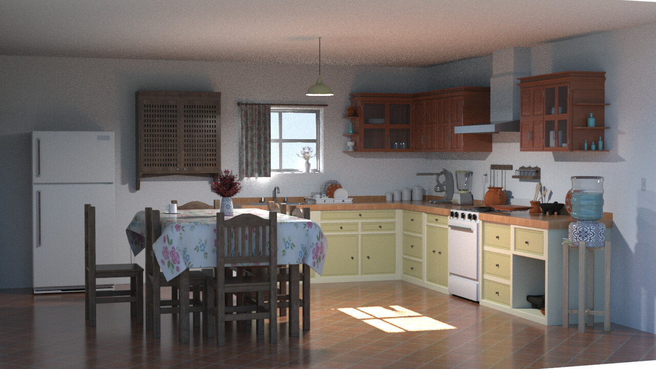 ArtStation - Classic Kitchen | Resources