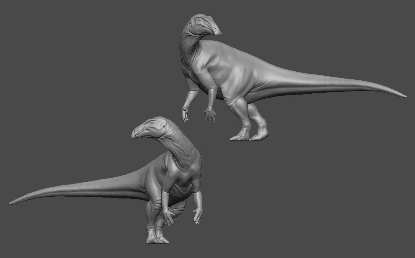 ArtStation - Dinosaur Pose 10 | Resources