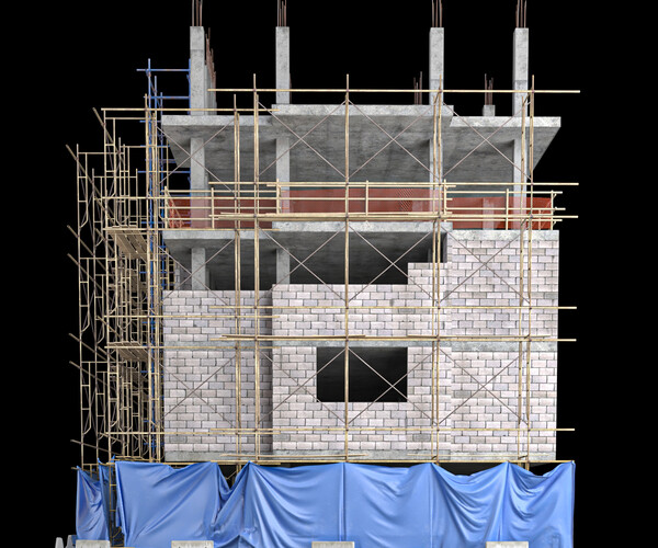 ArtStation - Modular Construction Site Vol 05 | Resources
