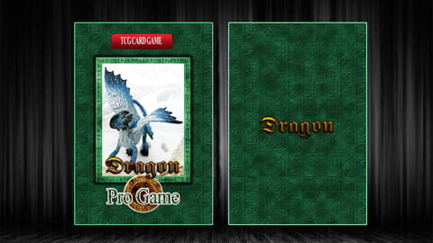 TCG card PSD template V4