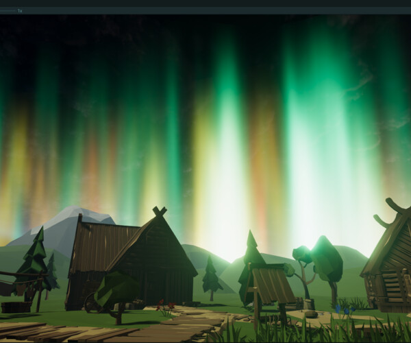 ArtStation - Unity VFX - Aurora Effect | Game Assets