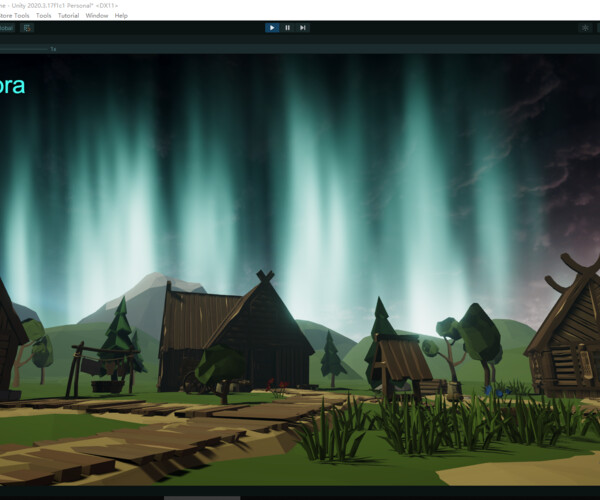 ArtStation - Unity VFX - Aurora Effect | Game Assets