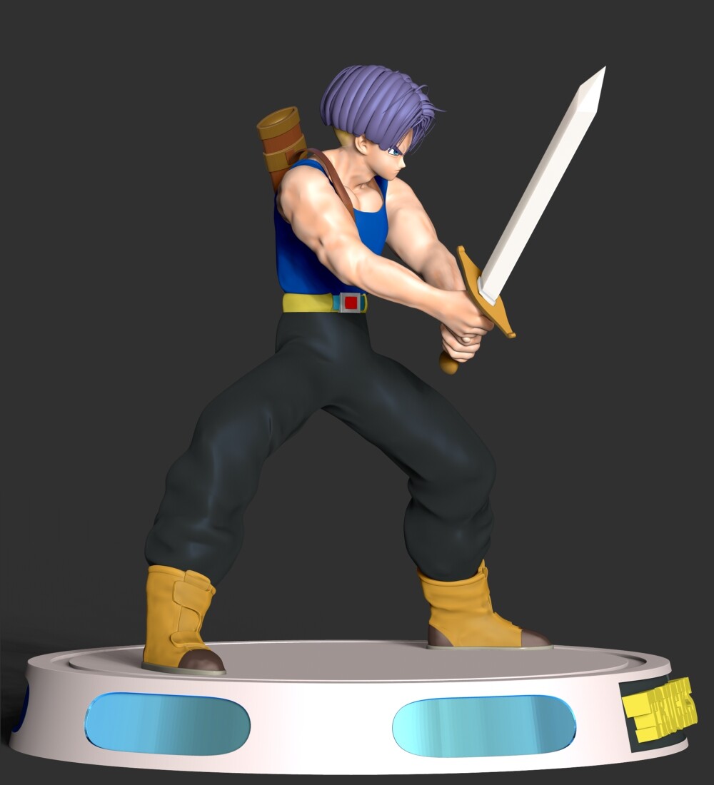 ArtStation Trunks Jump Force Resources