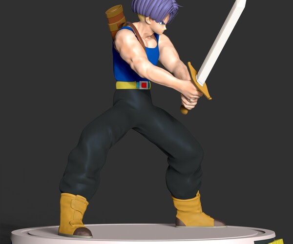 ArtStation - Trunks - Jump Force | Resources