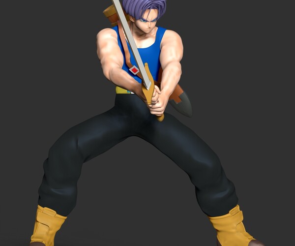 ArtStation - Trunks - Jump Force | Resources