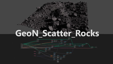 Blender Geometry Nodes Scatter Rocks