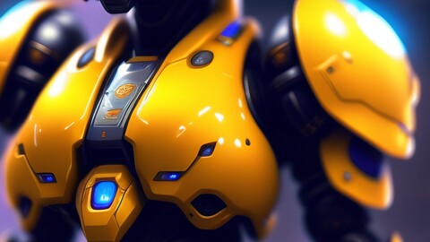 Mech Metroid Prime Fusion