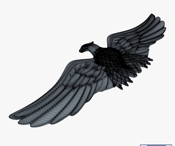 ArtStation - Eagle Insignia Chrome | Resources