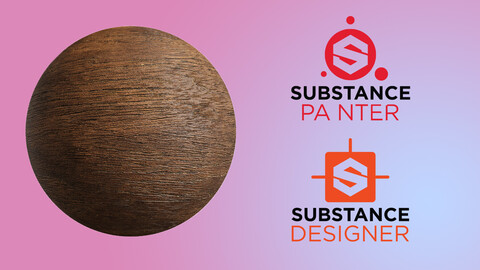 Textures & Wood 4K - Substance 3D