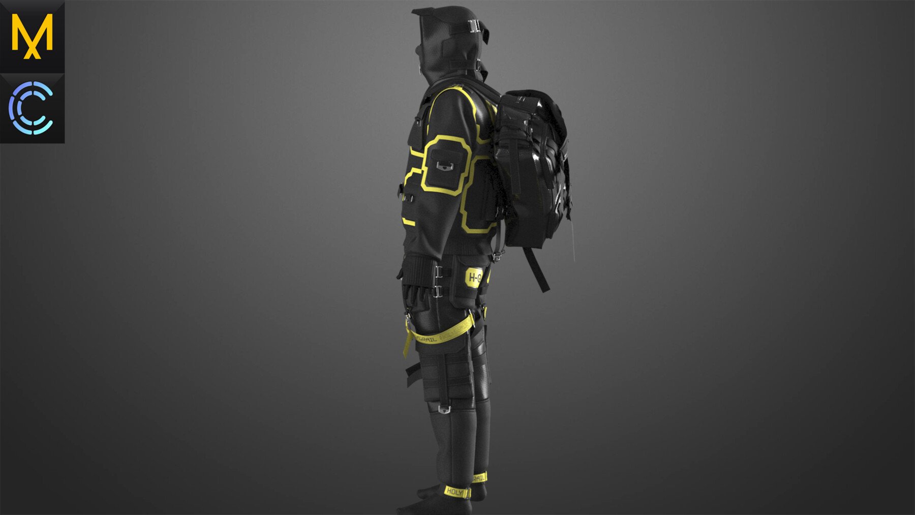 ArtStation - Gucci BackPack OBJ mtl FBX ZPRJ