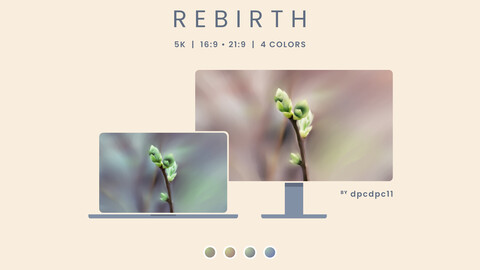 Rebirth - 5K Wallpaper Pack