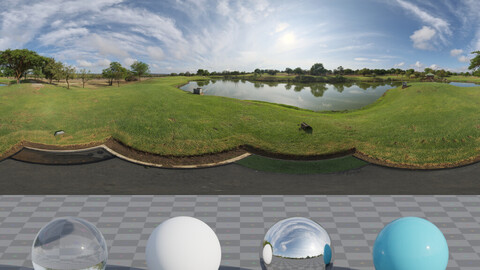 Limpopo Golf Course HDRI 4K .exr