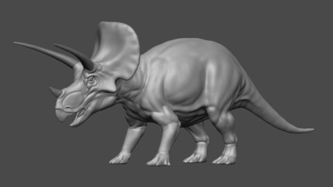 Dinosaur Basemesh 19