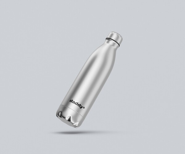 ArtStation Stainless Steel Bottle Mockup Artworks