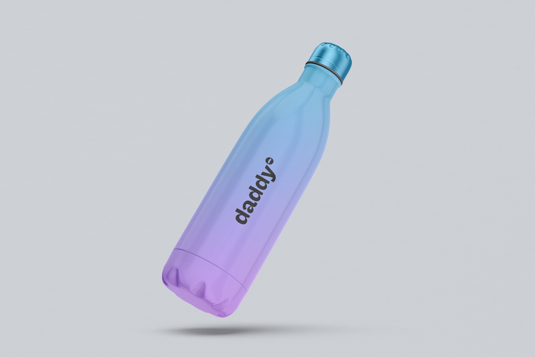 ArtStation Steel Flask Bottle Mockup Resources