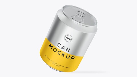 Can Mockup (Broad & Small)
