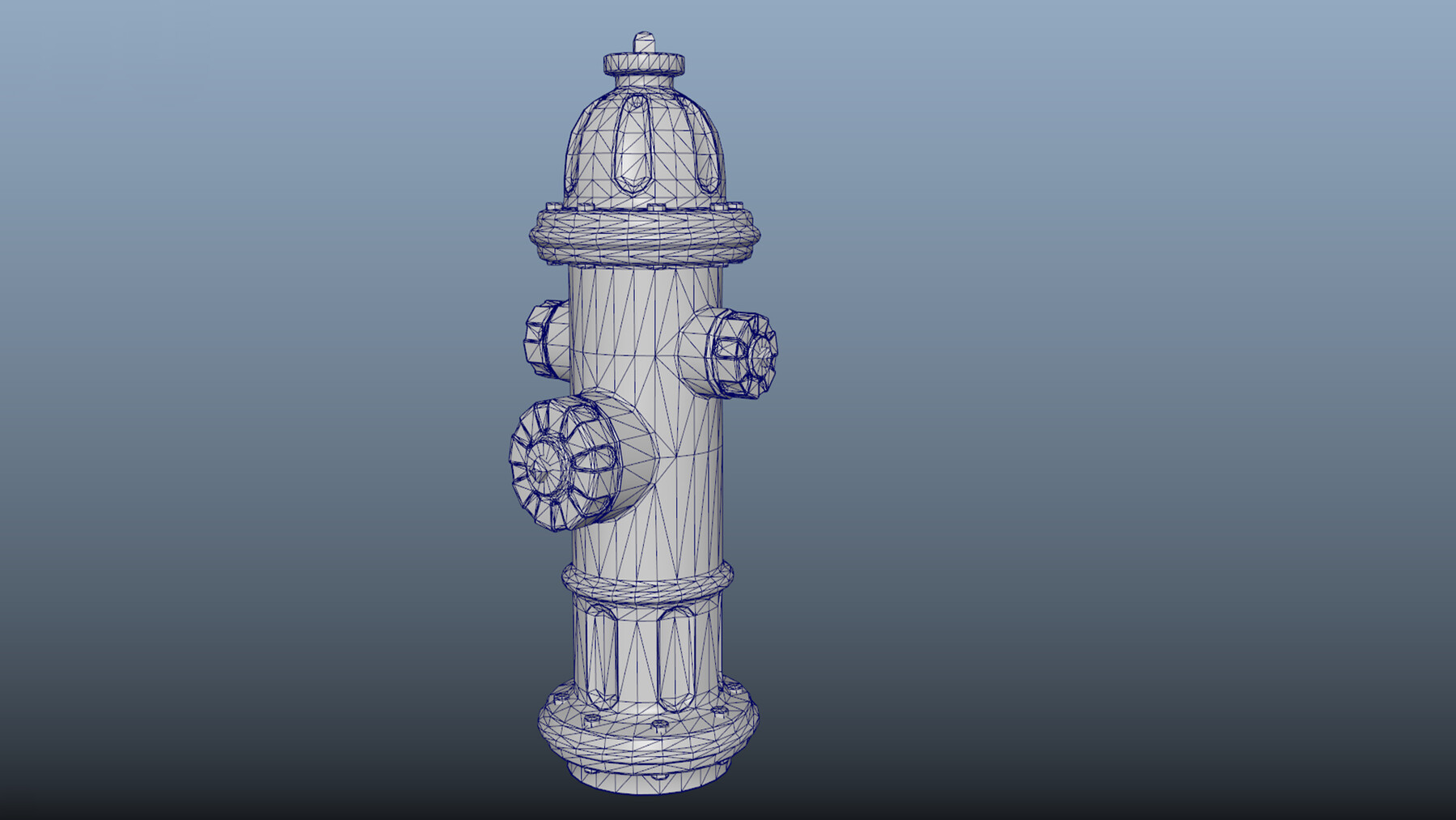 ArtStation - Hydrant PBR game ready Low-poly 3D model | Resources