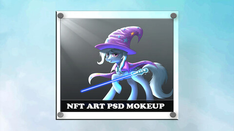 Photoshop Nft Card Mokeup V3