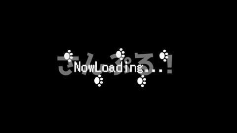 NowLoading [Paw] Text animation/OBS/SLOBS/Youtuber/Streamer/Vtuber Assets