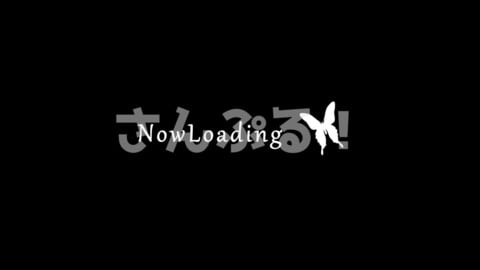 NowLoading [Butterfly] Text animation/OBS/SLOBS/Youtuber/Streamer/Vtuber Assets