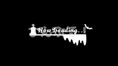 NowLoading [Graveyard] Text animation/OBS/SLOBS/Youtuber/Streamer/Vtuber Assets