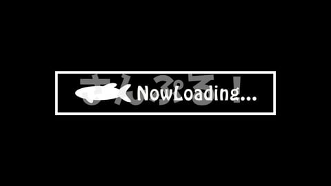 NowLoading [Fish] Text animation/OBS/SLOBS/Youtuber/Streamer/Vtuber Assets