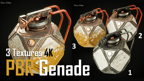 Sci-fi Grenade V5