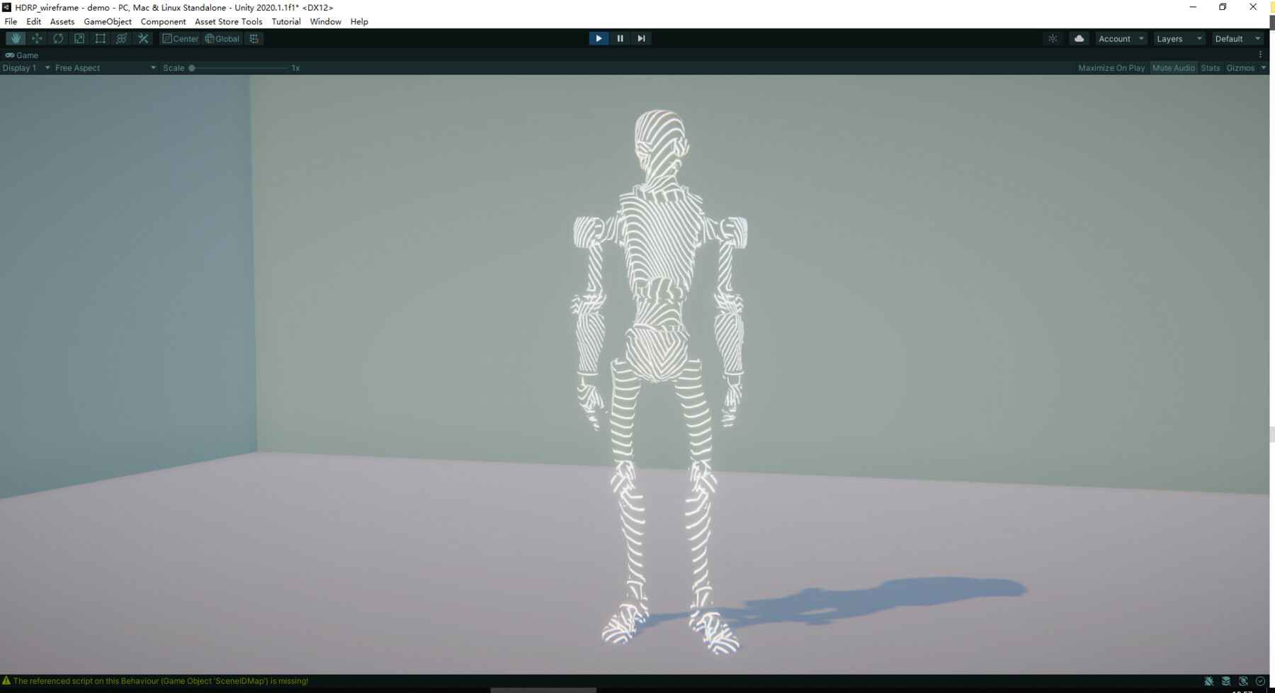 ArtStation - Unity VFX - Wireframe Effect | Game Assets