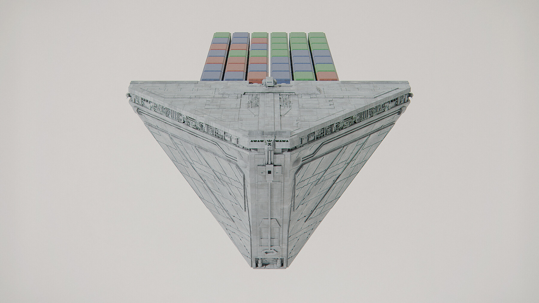 Digital Shipyard Imperial Class 4 Container Transport MOSE Star Wars